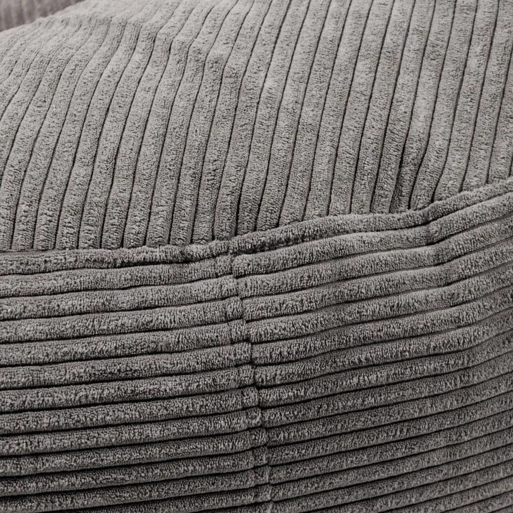 Lila kordbársony babzsákfotel Roll 135 – SLOWDOWN