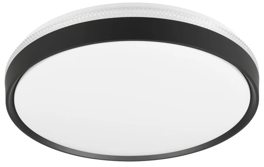 Fekete-fehér LED mennyezeti lámpa ø 47 cm Spacy – Reality