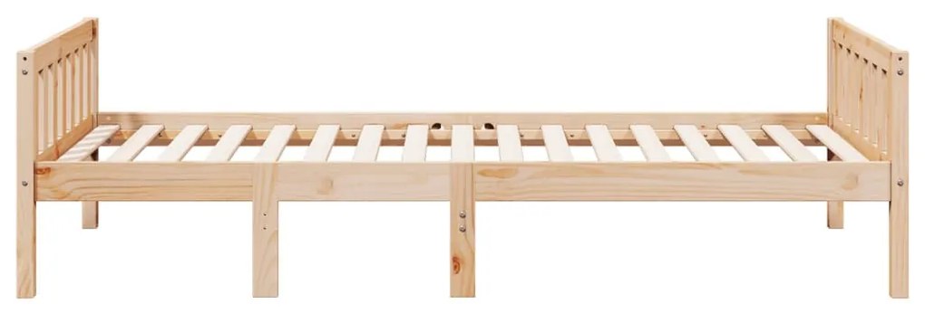 tömör fenyőfa gyerekágy matrac nélkül 90 x 190 cm