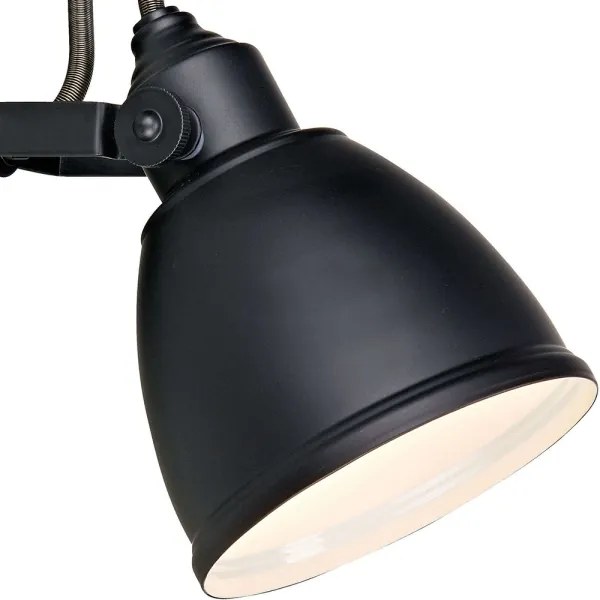 Markslöjd 105814 - Fali lámpa FJÄLLBACKA 1xE14/40W/230V fekete