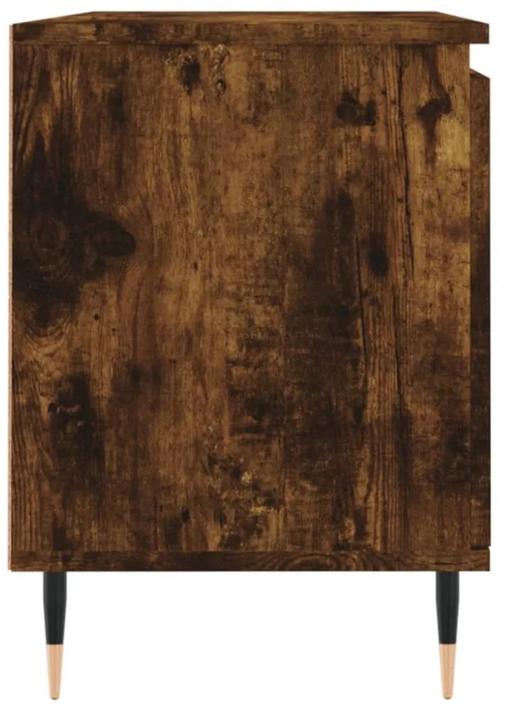 füstös tölgy színű szerelt fa TV-szekrény 104x35x50 cm