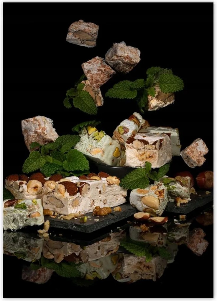 Poszterek 50x70 Nugát mézes dióval