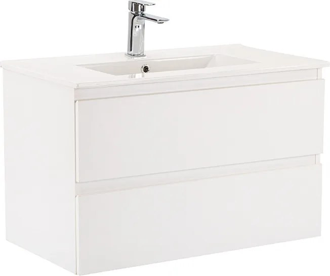 Vario Forte 80 alsó szekrény mosdóval fehér-fehér