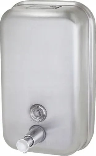 Acél szappanadagoló 0,5 l kulcs nélkül