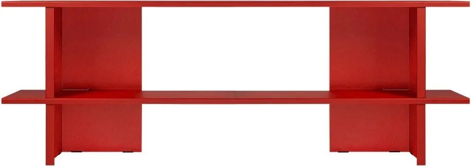 Piros fém polcos állvány 160x57x37 cm Hes – noo.ma
