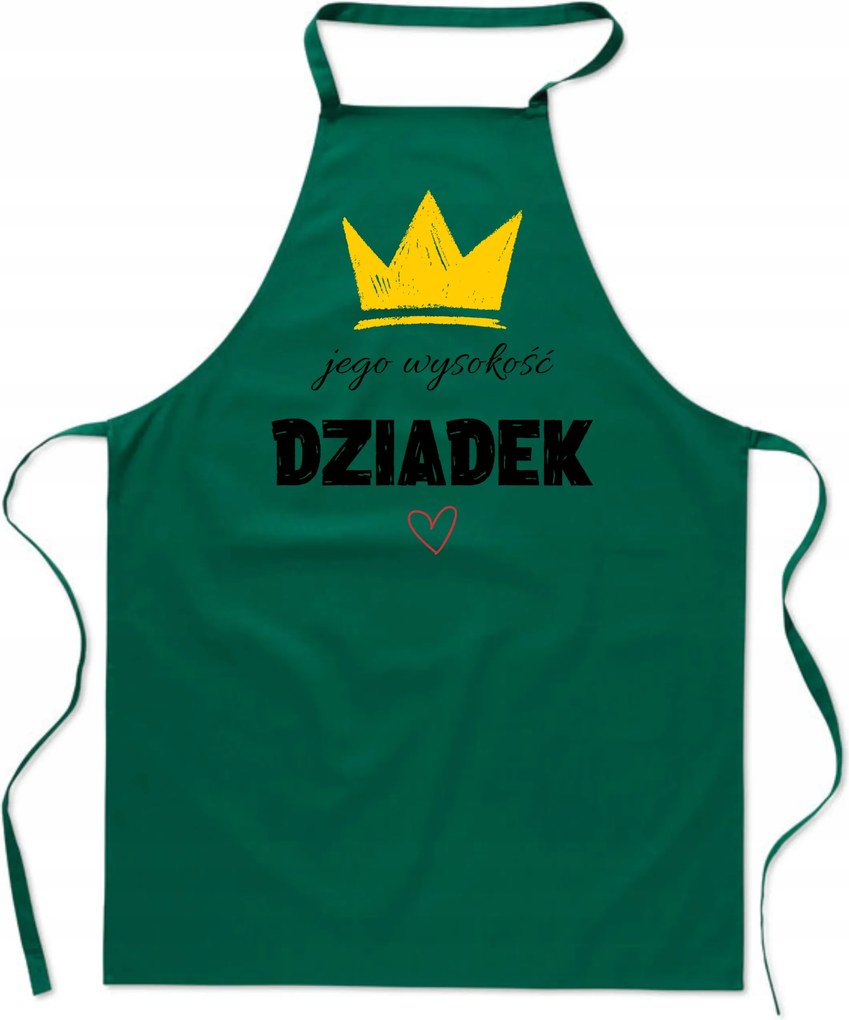 Konyhai kötény Ajándék Nagypapa napja Őfelsége Nagypapa