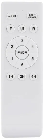 Globo 03671W - GALE LED mennyezeti ventilátor 22W 230V 3000-6000K + távirányító