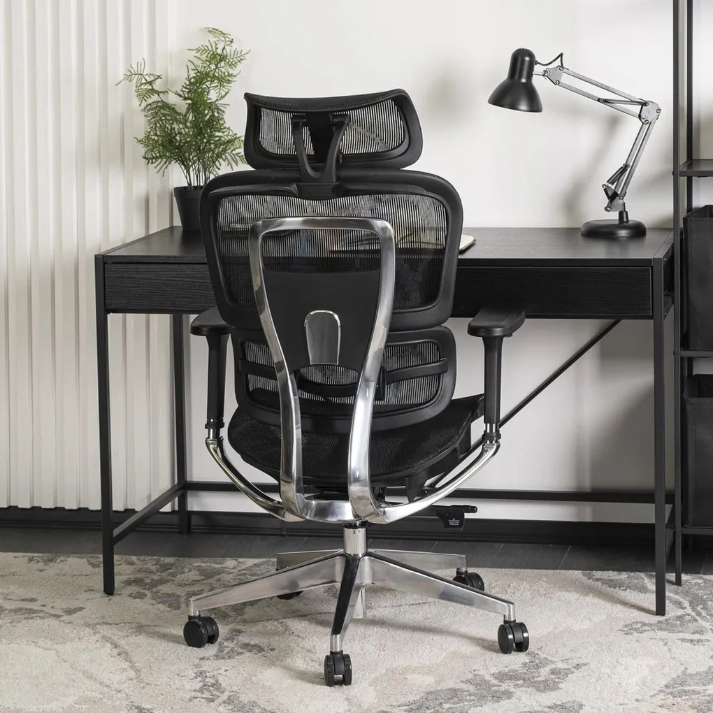 Fotel Obrotowy NINO Ergonomiczny Czarny