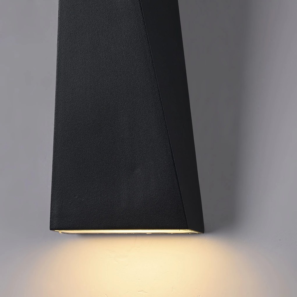 Maytoni modern kültéri fali lámpa times square fekete myo580wl-l6b IP54