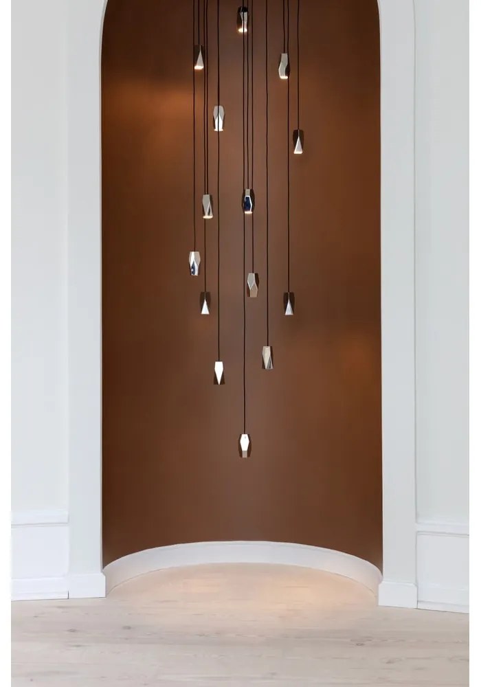 Ezüstszínű lámpabúra ø 4 cm Brighter Days Quadra – UMAGE