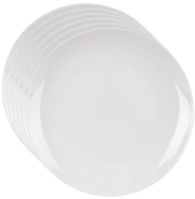 Orion MONA gyerek lapos porcelán tányér, átmérő 21 cm, 6 db