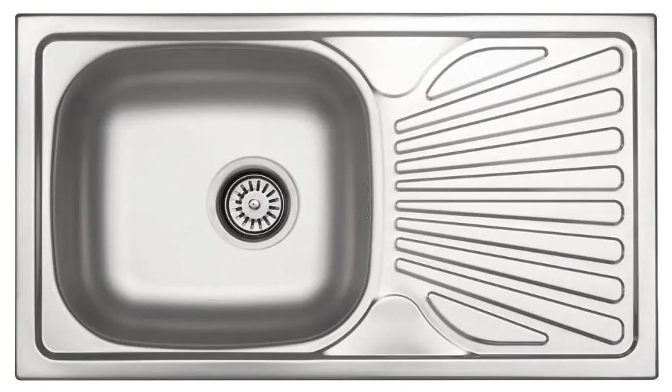 Deante ZEL_0113 - Mosogató LEGATO 43,5x76 cm szatén