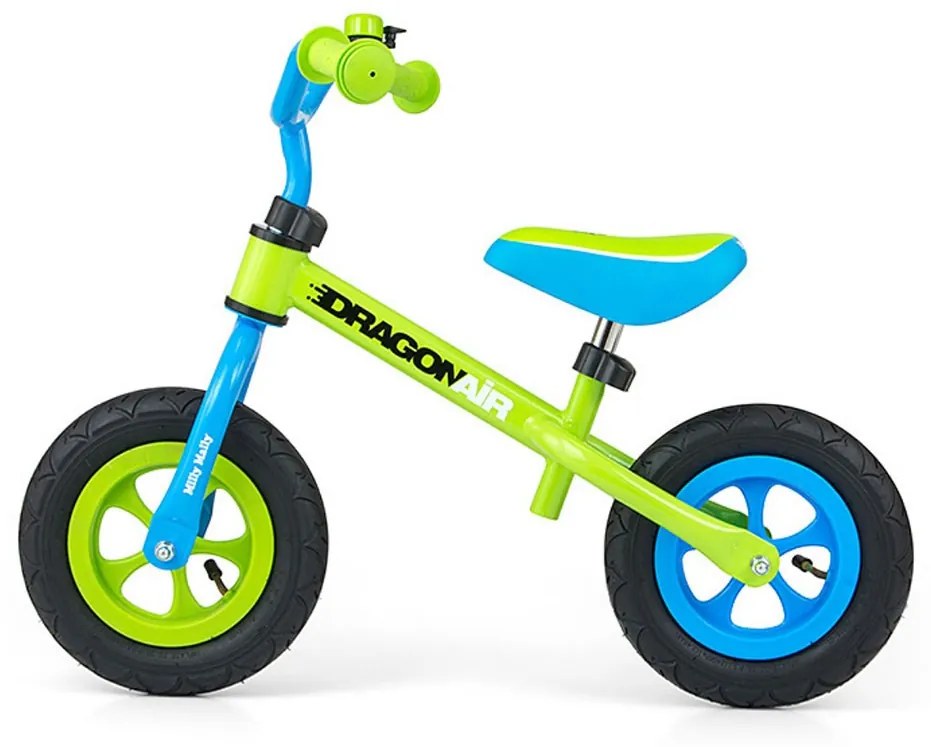 Gyerek futóbicikli Milly Mally Dragon Air green