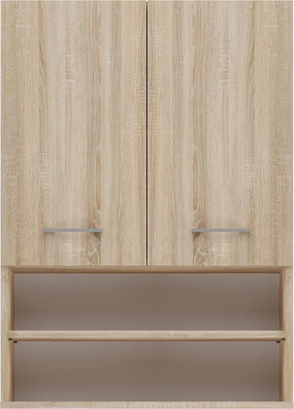 Pola mini DK felső fürdőszoba szekrény, sonoma