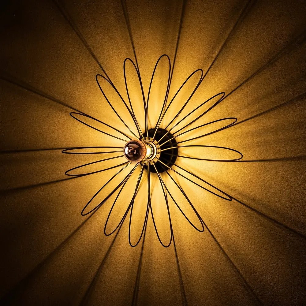 Fekete fali lámpa Hemdem – Opviq lights