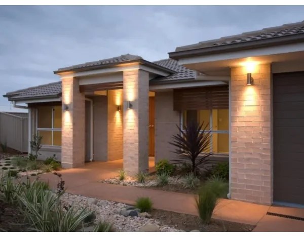 Kültéri fali lámpa QUAZAR7 2xGU10/11W/230V IP44 szürke