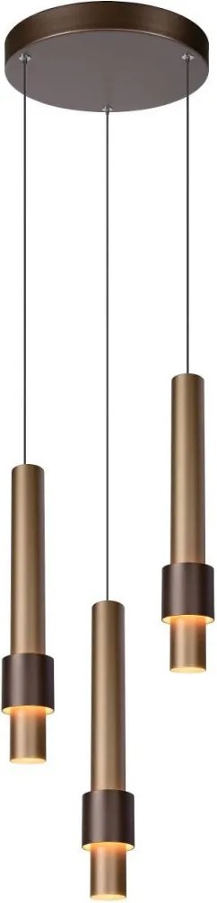 Lucide MARGARY 24402/15/96 Függőlámpa 3x4.3w/led 2700k 433lm ip20