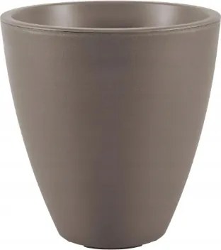 Műanyag kaspó 30 l Parkside, Ø 39 x 40,5 cm, barna