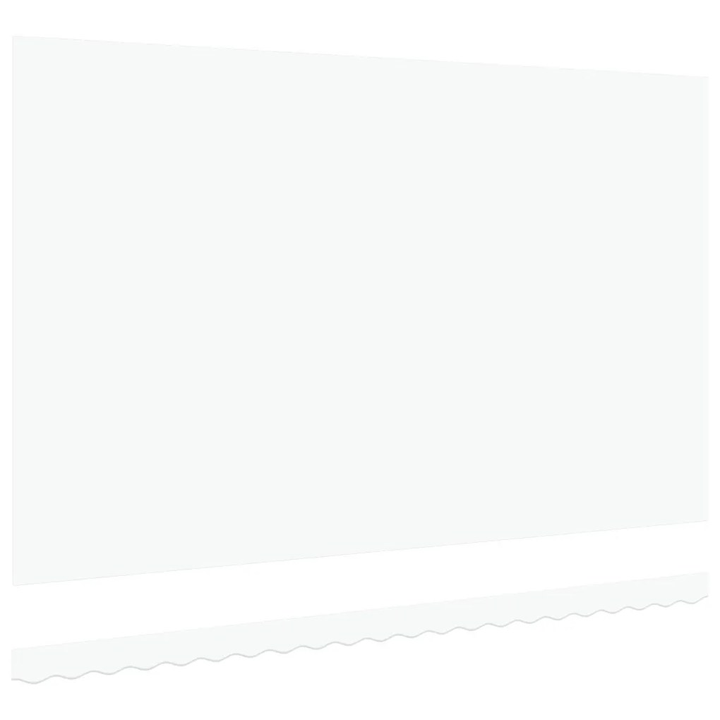 Napellenző ponyva Fehér 500 × 350 cm Vászon