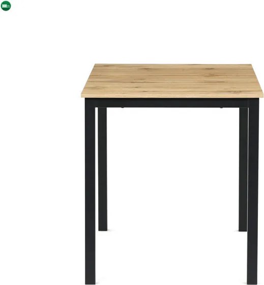 Étkezőasztal 110x70x75 cm, MDF, vad tölgy, GDT-202 OAK