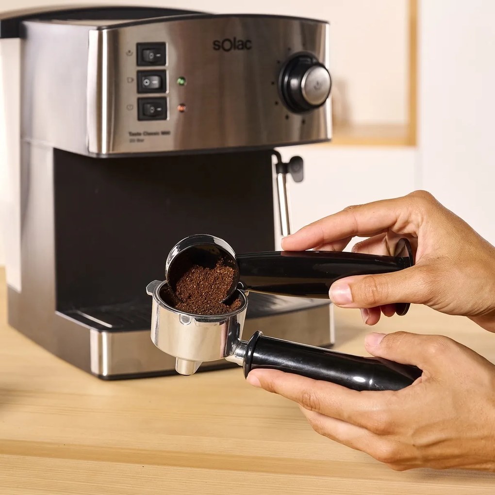 Solac CE4483 eszpresszó Taste Classic M80 Inox