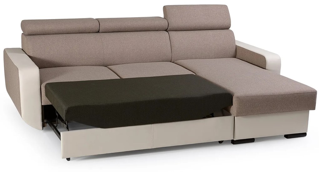 Sarokkanapé Istar (barna + bézs) (J). 630073