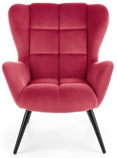 Fotel CHATEU sötétvörös