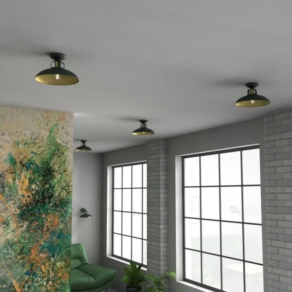 Brilagi - LED Felületre szerelhető csillár  FLAMENGO 1xE27/60W/230V zöld