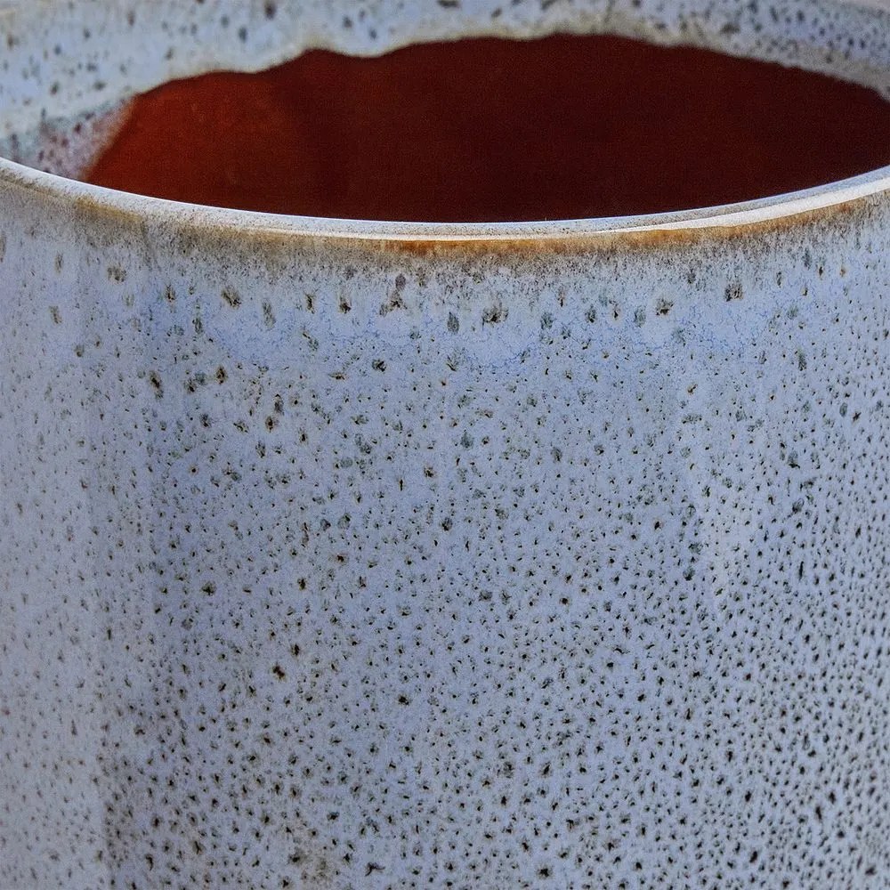 GLAZE kaspó, zöld Ø17cm