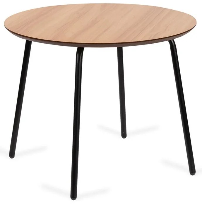 Natúr színű kerek dohányzóasztal szett 2 db-os ø 55 cm Luke – Bonami Essentials