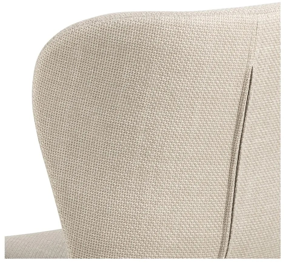 Krémszínű étkezőszék szett 2 db-os Batilda – Actona