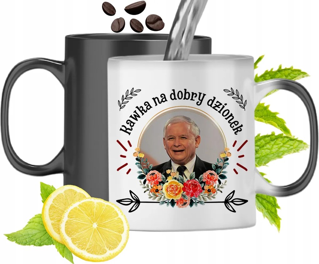 Mágikus Bögre Kaczynski Színváltós Bögre fényképes nyomtatással