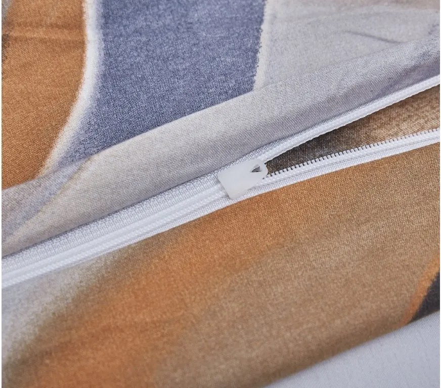 3db mikroszalas ágyneműhuzat Purple 200x140cm90x70cm Tiahome