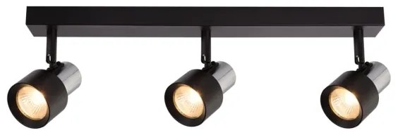Spotlámpa CINO 3xGU10/8W/230V fekete