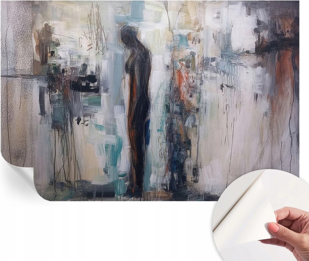 Öntapadós Dekoratív Fotótapéta Hálószobába Rejtélyes figura 104x70