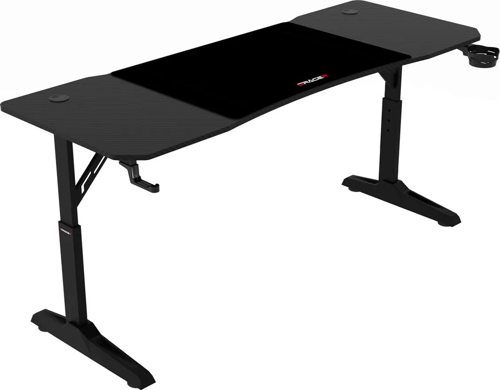 NERO állítható gamer asztal 140 × 60 cm