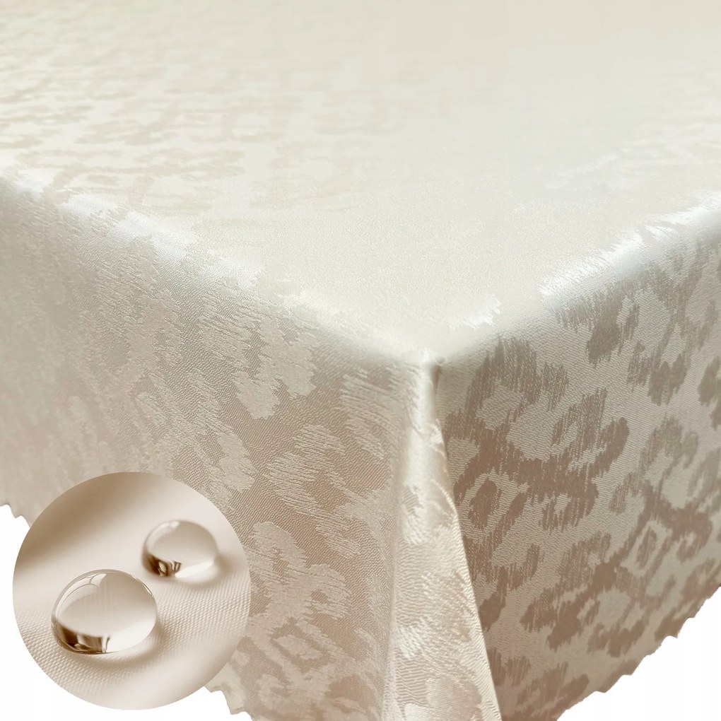 Abrosz Foltálló Bézs Vastag Lengyel Dísz 140x150