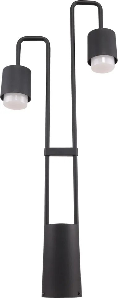 ITALUX C49-80-BK-9 SORANO Modern Kültéri Állólámpa Fekete LED IP44