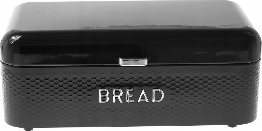 Kenyértartó doboz fekete kenyértartó