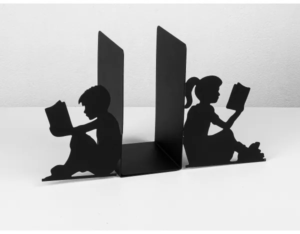 Könyvtámasz 22x40,5 cm fekete