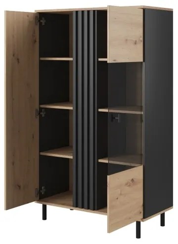 Vitrin BADIA tölgy/antracit