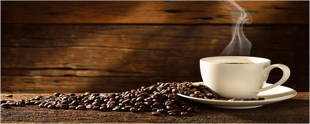 Védő üveg konyhai panel Kávéscsésze XXL