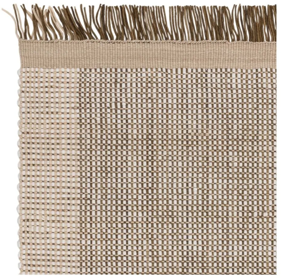 Világosbarna kézi szövésű gyapjú szőnyeg 200x290 cm Avalon – Asiatic Carpets