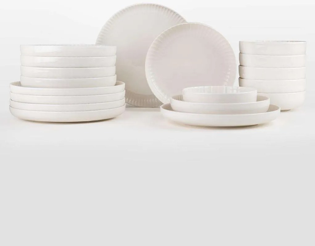 18 részes porcelán étkészlet