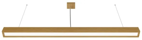 APLED - LED Csillár zsinóron LOOK LED/48W/230V 4000K 150 cm tölgy