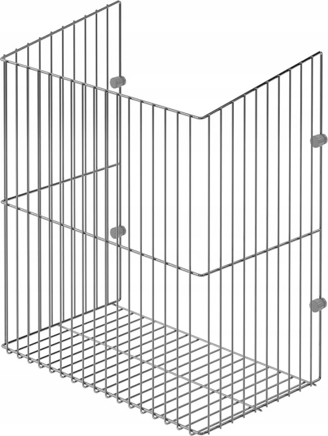 Starax S-8011-C billenő szennyestartó kosár 30 króm