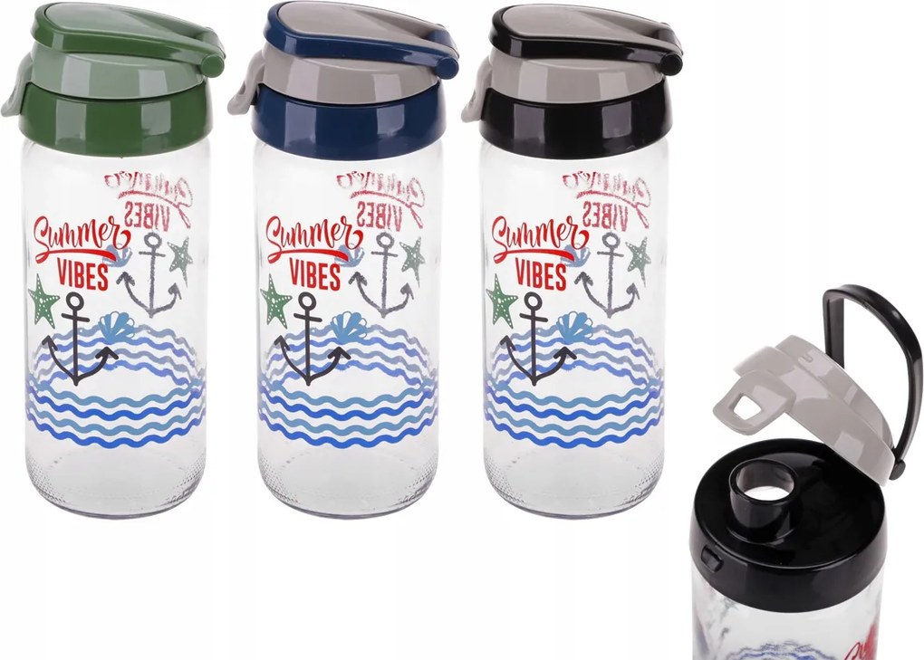 Üveg Palack Víz Italok 500ml 81415