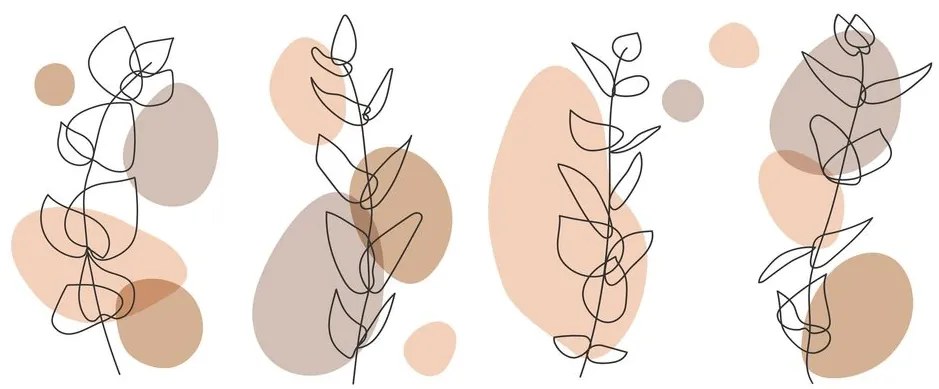 Kép minimalista csendélet növények
