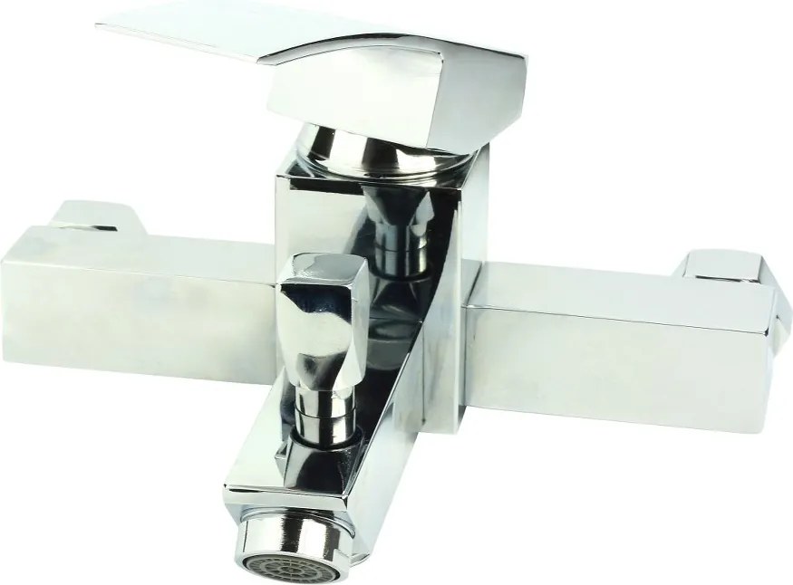 Kádtöltő csaptelep egykaros fali LaVita Hydro Hydra ezüst