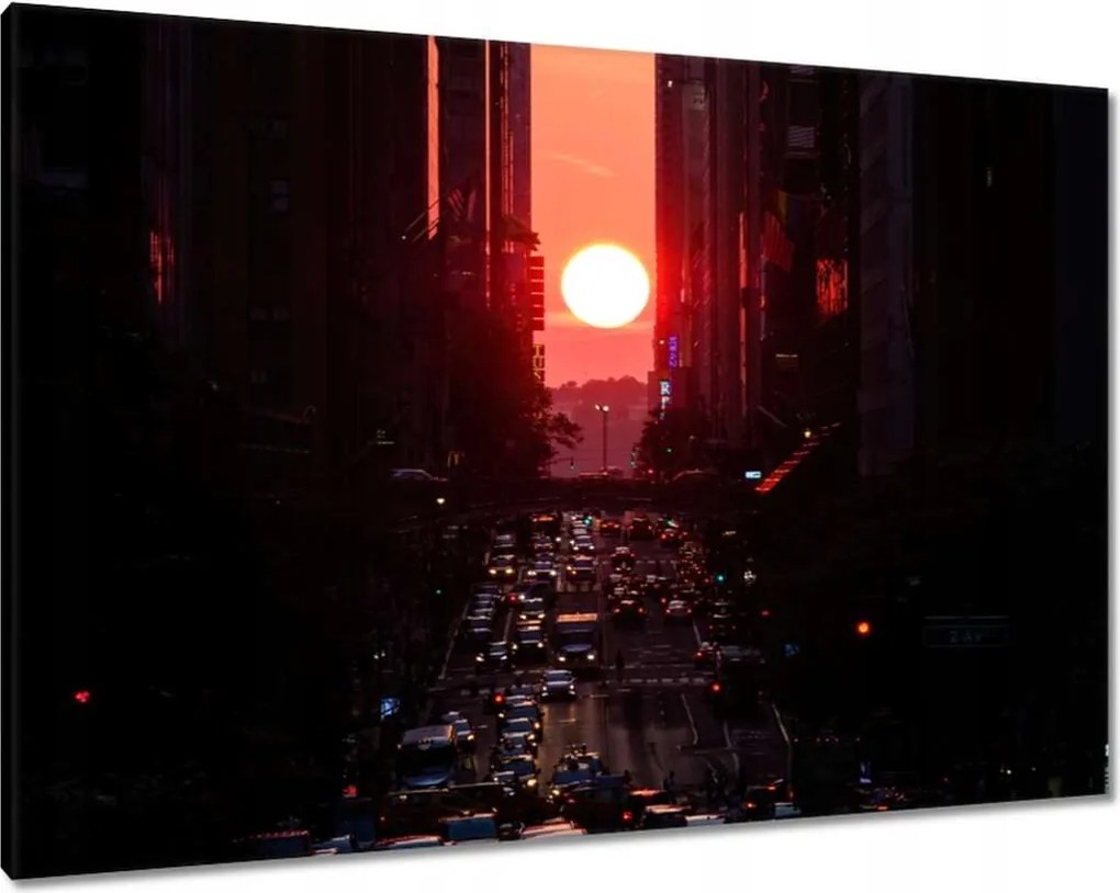 Festmények 100x70 Kilátás Tájkép